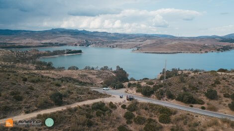 This is the scenery of Andalusia Cycling