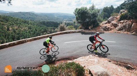 Mallorca cycling camp - Cycling Galilea climb west of Mallorca