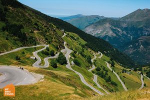 Luz Ardiden is a dead end road, scenic, quite steep, the view from the top is fantastic!