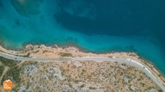 The Adriatic coast of Croatia by drone