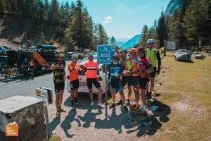 Vrsic climb in Slovenia