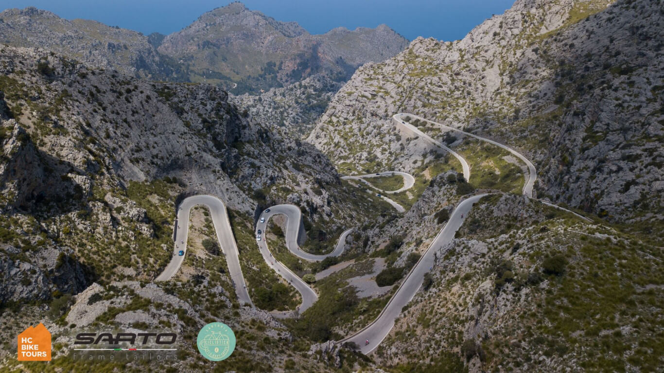 Sa Calobra Mallorca cycling climb - Mallorca bike camp 2021 with HC Bike Tours