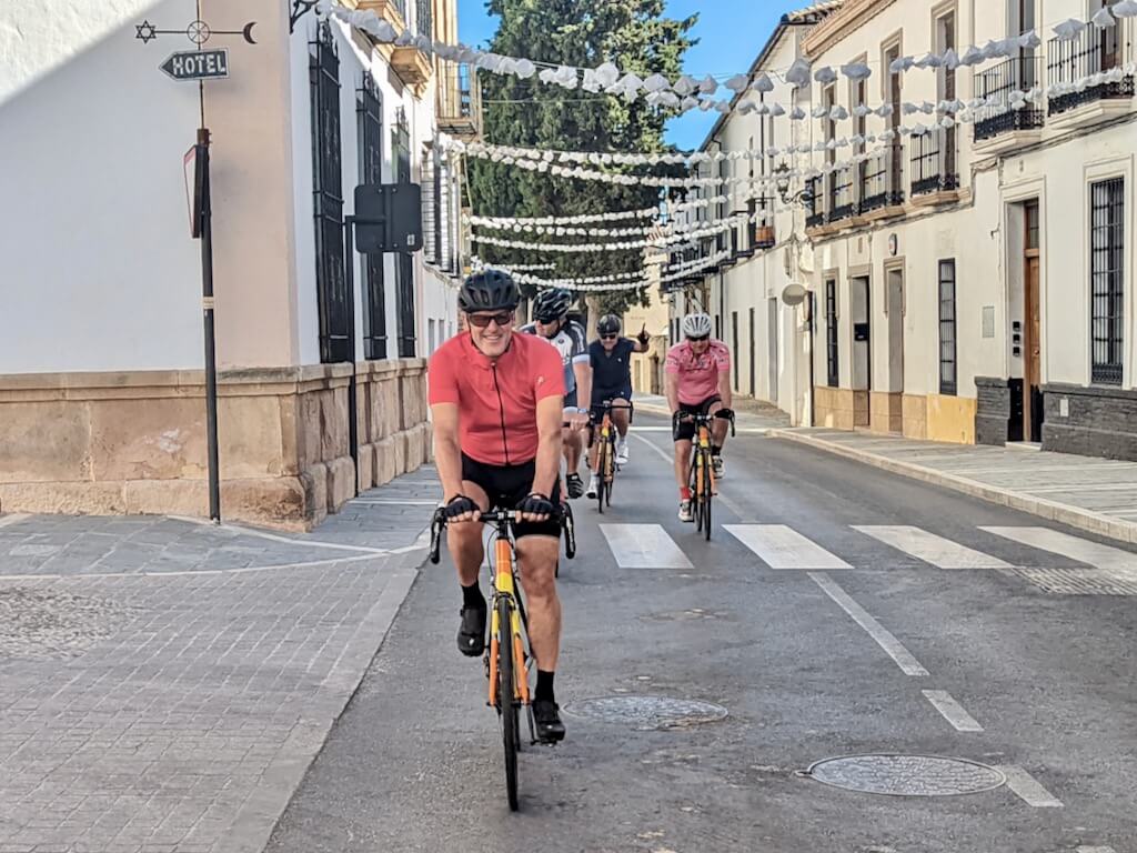 Ronda, bicycle trip in Andalusia, Spain