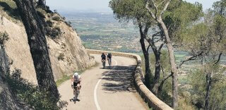 Mallorca cycling camp ride to Santuari de Sant Salvador