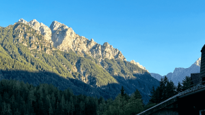 Julian Alps in the afternoon sun, Kranjska Gora, Slovenia
