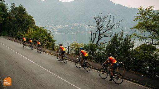 Cycling around the Lake Como Italy - Private bike holidays with HC Bike Tours