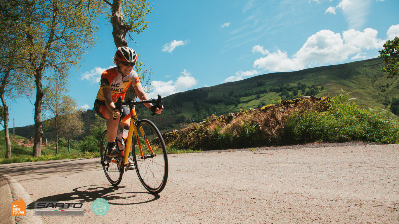 Cantabria cycling tour custom made for a private group organized by HC Bike Tours