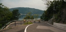 Cycling Lago di Lugano Swiss on HC Bike Tours Lake Como Private bike Tour