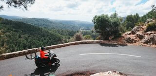 Mallorca motorpacing by motorbike scooter and SAG support for cyclists | HC Bike Tours