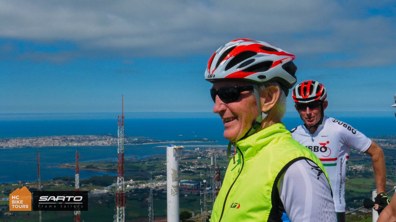 Cantabria Peña Cabarga cycling climb in Spain - HC Bike Tours private cycling tour